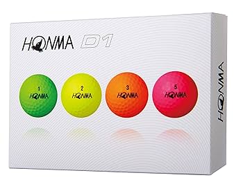 Amazon.co.jp: 本間ゴルフゴルフボール New D1 3ダースセット